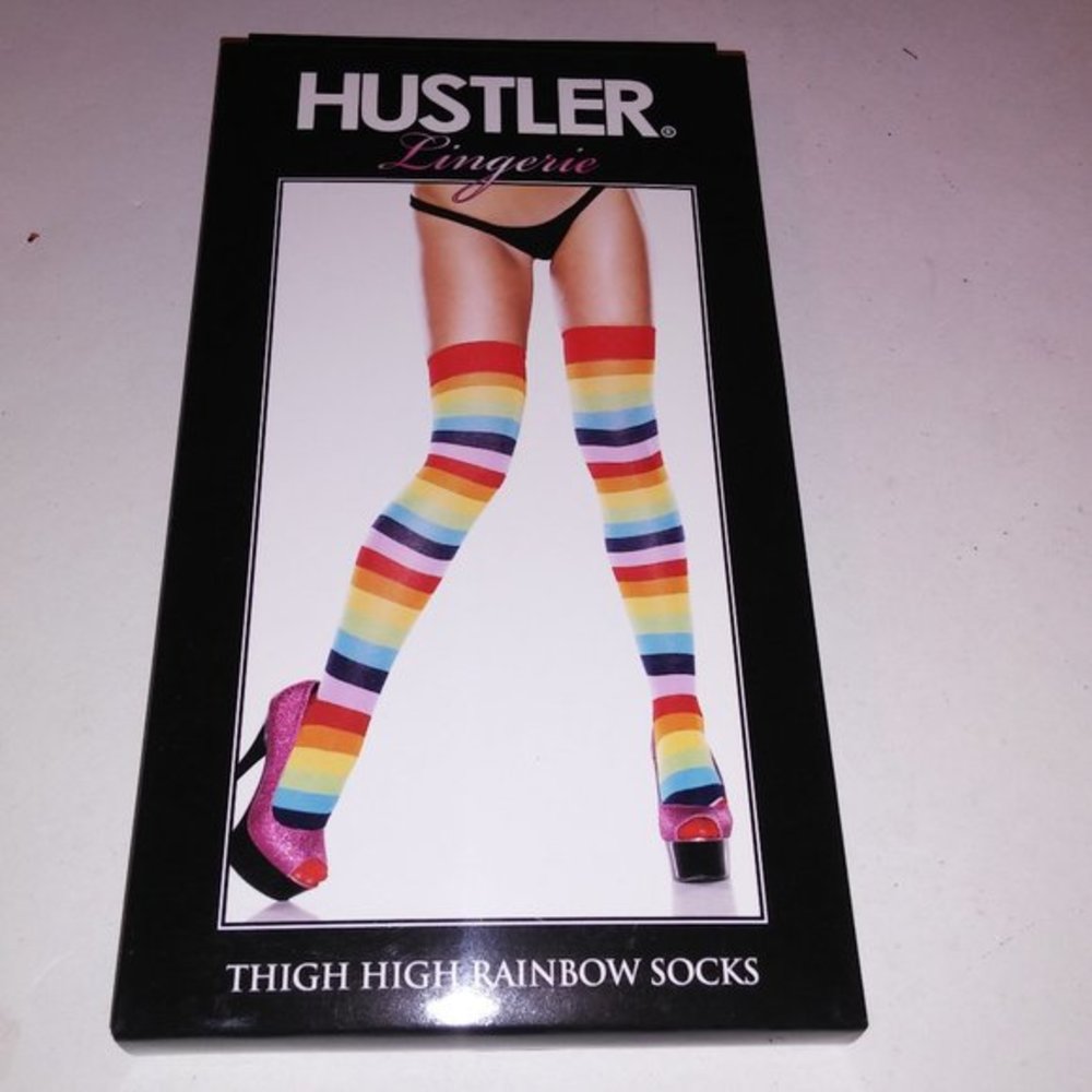 Hustler Thigh High Socks